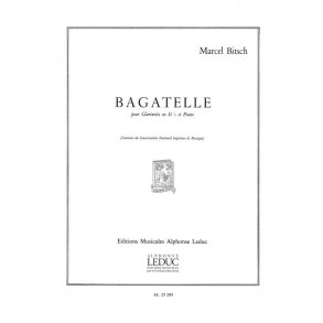 Marcel Bitsch: Bagatelle (Clarinet & Piano)