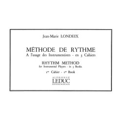 Jean-Marie Londeix: M&eacute;thode de Rythme Vol.1 (Saxophone solo)