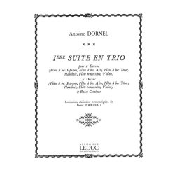 Louis-Antoine Dornel: Suite en Trio No.1 (Recorder & other Instruments)