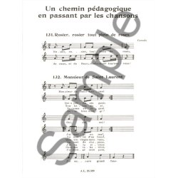 Jacotte Ribi&egrave;re-Raverlat: Un Chemin p&eacute;dagogique en passant par les Chansons Vol.2 (Recorder solo)