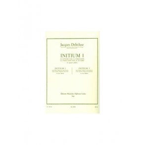 Jacques Delécluse: Initium 1 (Percussion solo)