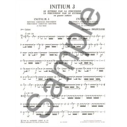 Jacques Del&eacute;cluse: Initium 3 (Percussion solo)
