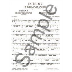 Jacques Del&eacute;cluse: Initium 3 (Percussion solo)