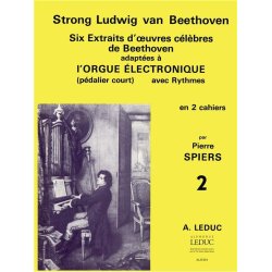Beethoven Ludwig Van Volume 2 (Spiers) Electric Organ Book