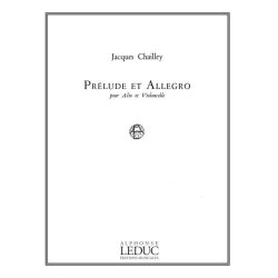 Jacques Chailley: Pr&eacute;lude et Allegro (Viola & Cello)