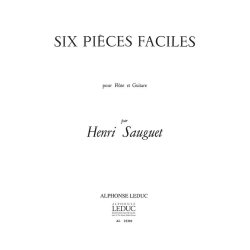 Henri-Pierre Sauguet: 6 Pi&egrave;ces faciles (Flute & Guitar)