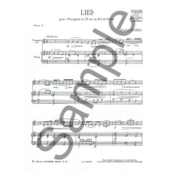 Eug&egrave;ne Bozza: Lied (Trumpet/Piano)