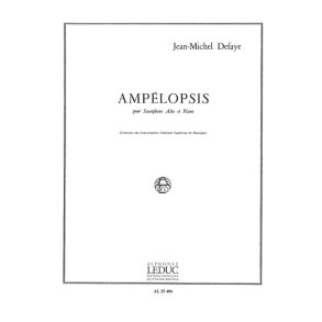 Jean Michel Defaye: Ampelopsis (Saxophone-Alto & Piano)
