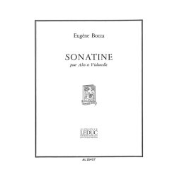 Eug&egrave;ne Bozza: Sonatine (Viola & Cello)