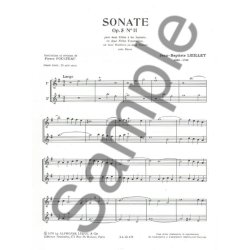 Jean-Baptiste Loeillet: Sonate Op.5 No.2