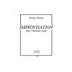 Cornel Taranu: Improvisation (Clarinet solo)