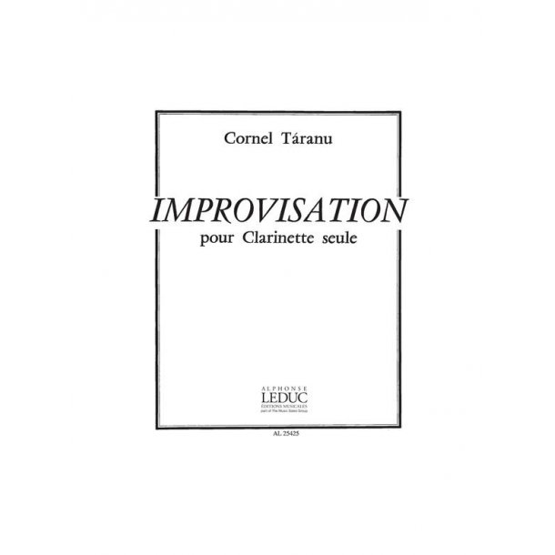 Cornel Taranu: Improvisation (Clarinet solo)