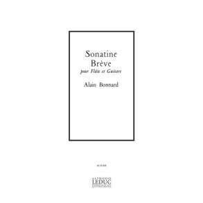 Alain Bonnard: Sonatine brève (Flute & Guitar)