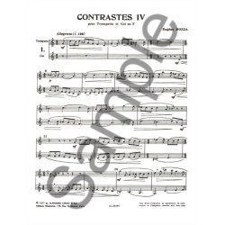 Eug&egrave;ne Bozza: Contrastes IV (Horn & Trumpet)