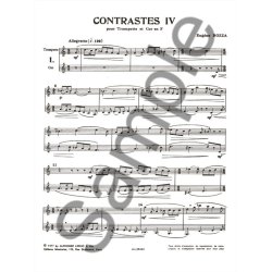 Eug&egrave;ne Bozza: Contrastes IV (Horn & Trumpet)