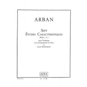 Jean Baptiste Arban: Etudes caractéristiques No.1 - No.7 (Trombone & Piano)