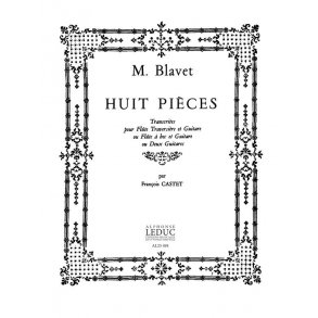 Michel Blavet: 8 Pièces (Flute & Guitar)