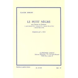 Claude Achille Debussy: Le Petit N&egrave;gre (Clarinets 4)