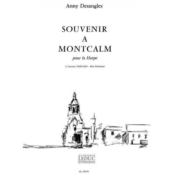 Annie Desangles: Souvenir &agrave; Montcalm (Harp solo)