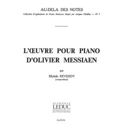 Mich&egrave;le Reverdy: L'Oeuvre pour Piano d'Olivier Messiaen (Book)