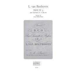 Ludwig van Beethoven: Duo No.3 (Clarinet & Bassoon)