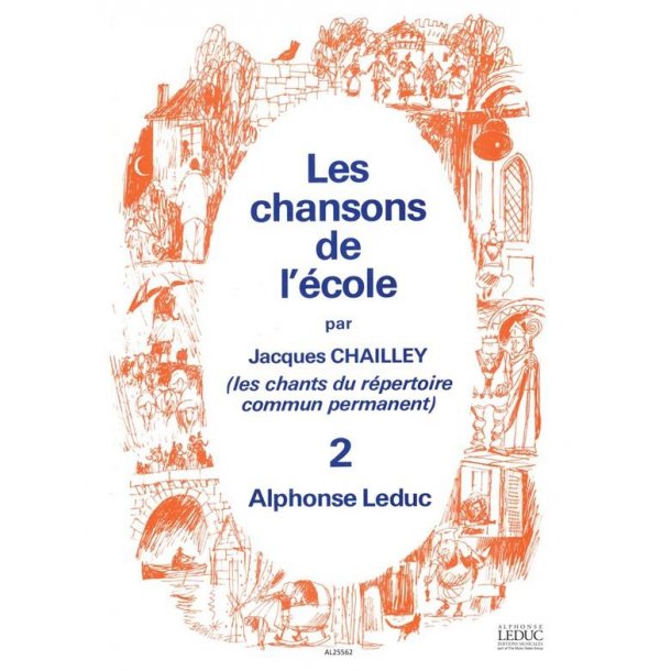 Chailley Chansons De L'ecole Vol 2 Voice Or Recorder & Percussion Bk