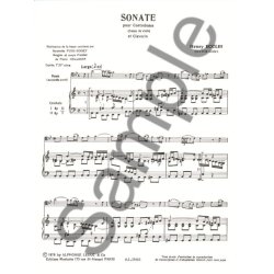 Henry Eccles: Sonate (Double Bass/Harpsichord)