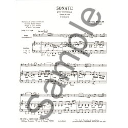 Henry Eccles: Sonate (Double Bass/Harpsichord)