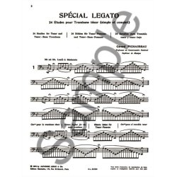 G&eacute;rard Pichaureau: Special Legato (Trombone solo)