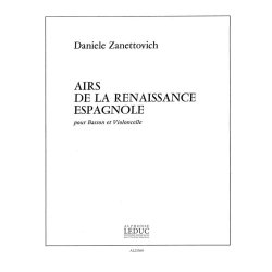 Daniele Zanettovich: Airs de la Renaissance espagnole (Bassoon & Cello)