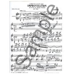 Eug&egrave;ne Bozza: Improvisation sur le Nom de Marcel Tournier (Harp solo)