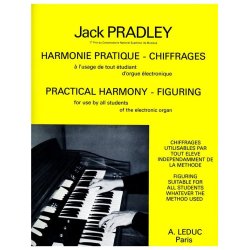 Pradley Harmonie Pratique Chiffrage Electric Organ Book