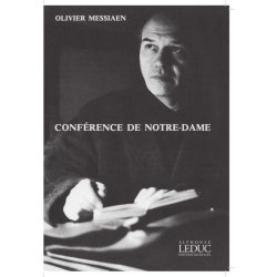 Messiaen Olivier Conference De Notre Dame La Musique Sacree Book