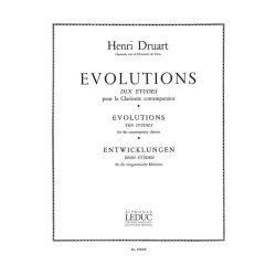 Henri Druart: Evolutions (Clarinet solo)