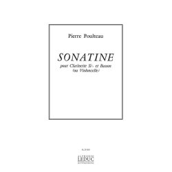 Pierre Poulteau: Sonatine (Clarinet & Bassoon)