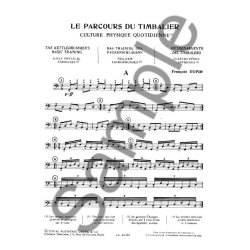 Fran&ccedil;ois Dupin: Le Parcours du Timbalier (Percussion solo)