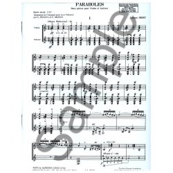 Jacques Ibert: Paraboles