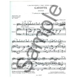 Jacques Chailley: Gavotte (Flute & Harpsichord)