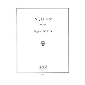 Eugène Bozza: Esquisse (Piano solo)