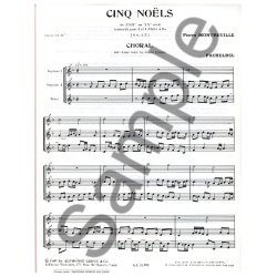 Pierre Montreuille: 5 No&euml;ls du XVII&egrave;me au XX&egrave;me Si&egrave;cle (Recorders 3)