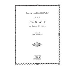 Ludwig van Beethoven: Duo No.2 (Clarinet & Bassoon)
