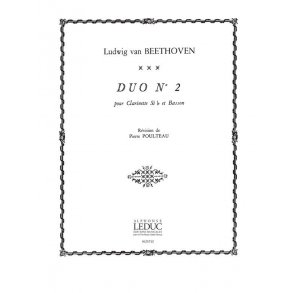 Ludwig van Beethoven: Duo No.2 (Clarinet & Bassoon)