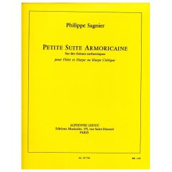 Philippe Sagnier: Petite Suite armoricaine, sur des Th&egrave;mes authentiques (Flute & Harp)