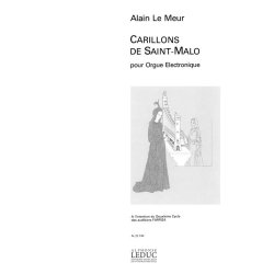 Le Meur Carillons De Saint Malo Electric Organ Book