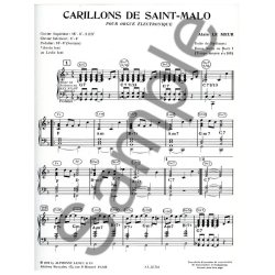 Le Meur Carillons De Saint Malo Electric Organ Book