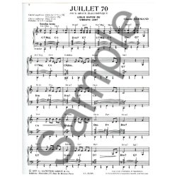 Normand Cl Jul 70 Electric Organ Book