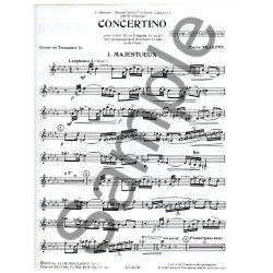Pierre Villette: Concertino Op.43 (Trumpet & Piano)
