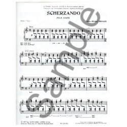 Jean Michel Defaye: Scherzando (Harp solo)