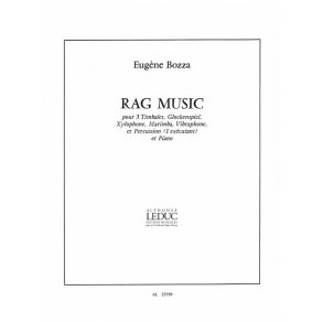 Eugène Bozza: Rag-Music (Percussion(s) & Piano)