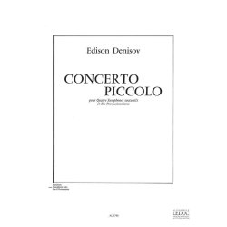 Edison Denisov: Concerto piccolo (Saxophone & Percussion)